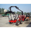 Log de ATV Trailer Log Loader com Trailer